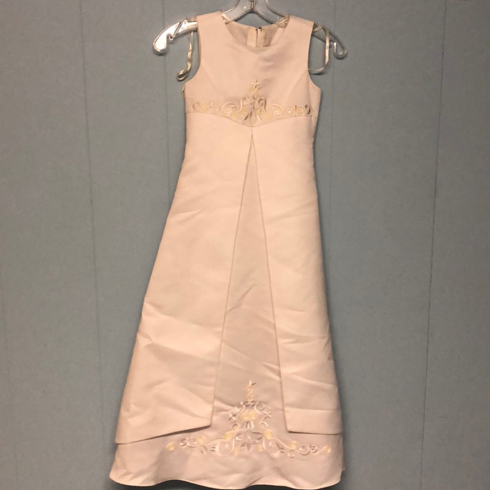 White first communion dress